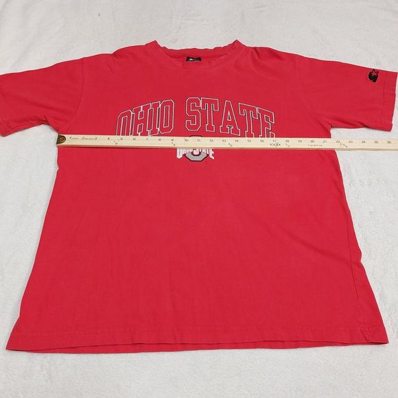 Vintage 90s Ohio State Buckeyes Red Starter Graphic T-Shirt Men's Size Large - Picture 5 of 7